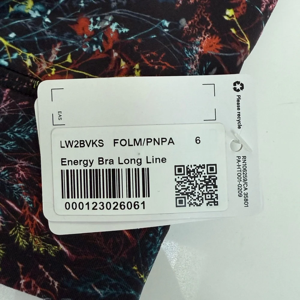 Lululemon Energy Bra Long Line